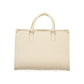 Mario Valentino Beige Polyurethane Women's Bag with Handles