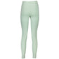 Fila Green Cotton Women Legging