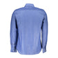 North Sails Blu Linen Men Shirt