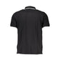 North Sails Black Cotton Men Polo Shirt