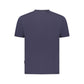 Napapijri Blue Organic Cotton Men T-Shirt