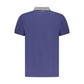 Cavalli Class Blu Cotton Men Polo