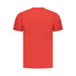 Cavalli Class Rosso Cotton Men T-Shirt