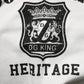 Dolce & Gabbana White Cotton DG ROYAL Print Hooded Sweater