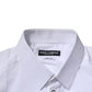 Dolce & Gabbana White Cotton GOLD Long Sleeves Dress Shirt