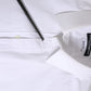 Dolce & Gabbana White Cotton GOLD Long Sleeve Men Dress Shirt