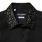 Dolce & Gabbana Black Cotton GOLD Long Sleeves Dress Shirt