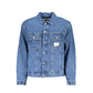 Calvin Klein Blu Cotton Men Jacket