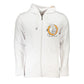 Cavalli Class White Cotton Men Sweatshirt