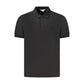 Calvin Klein Black Cotton Men Polo