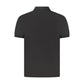 Calvin Klein Black Cotton Men Polo