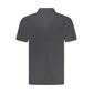 Wrangler Black Cotton Men Polo Shirt