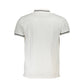 Cavalli Class White Cotton Men Polo Shirt