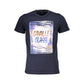 Cavalli Class Blue Cotton Men's T-Shirt