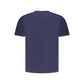North Sails Blu Cotton Men T-Shirt