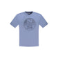 North Sails Blue Cotton Men T-Shirt