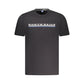 North Sails Black Cotton Men T-Shirt