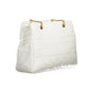 Mario Valentino White Polyurethane Women's Bag with Handles
