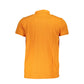 Cavalli Class Arancione Cotton Men Polo