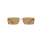Calvin Klein Beige Metal Women Sunglasses