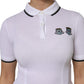 Dolce & Gabbana White Cotton Short Sleeves Collared Polo Top