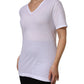 Dolce & Gabbana White Cotton Short Sleeves V-Neck Top T-shirt