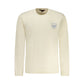 Lee Beige Cotton Men Sweatshirt