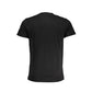 Cavalli Class Black Cotton Men T-Shirt