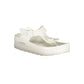 Carrera Bianco Poliuretano Womens Flip Flop with Ankle Buckle