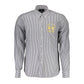La Martina Blu Cotton Men Shirt