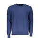 La Martina Blue Cotton Men's Sweater
