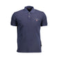 Napapijri Blue Cotton Men Polo Shirt