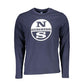 North Sails Blu Cotton Men T-Shirt