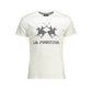La Martina Bianco Cotton Men T-Shirt