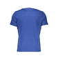 North Sails Blu Cotton Men T-Shirt