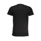 Cavalli Class Black Cotton Men T-Shirt