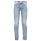 Calvin Klein Blu Cotton Men's Slim Jeans