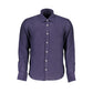 North Sails Blue Organic Cotton Men Shirt