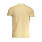 Cavalli Class Beige Cotton Men Polo-Shirt