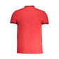 Cavalli Class Red Cotton Mens Polo Shirt