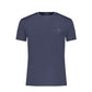 Timberland Blue Cotton Men's Slim-Fit T-Shirt