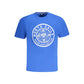 North Sails Blue Cotton Men's T-Shirt