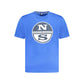 North Sails Blue Cotton Men's T-Shirt