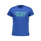 Diesel Blu Cotton Men T-Shirt
