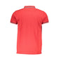 Cavalli Class Rosso Cotton Men Polo