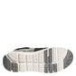 Dolce & Gabbana Multicolor Suede Low Top Men Sneaker Shoes