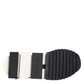 Dolce & Gabbana Black White Sorrento Low Top Sneakers Shoes