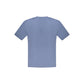 North Sails Blue Cotton Men T-Shirt