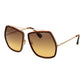 Max Mara Brown Metal Sunglasses