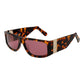GCDS Brown Acetate Sunglasses